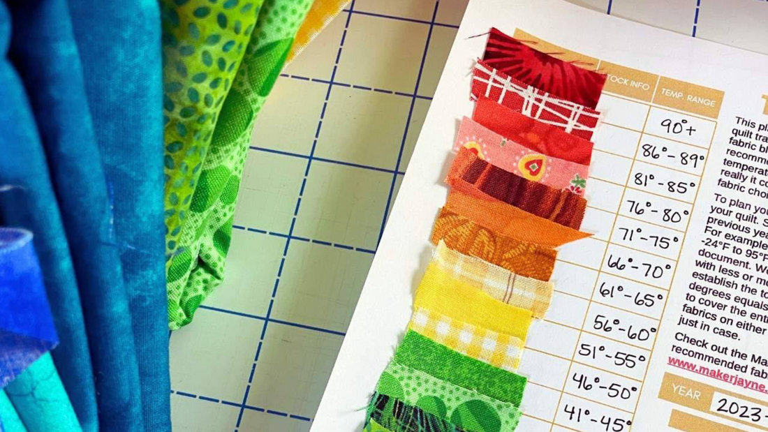 How To Plan An EPP Temperature Quilt in 3 Simple Steps